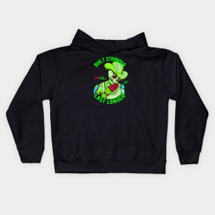 Tokebi's Cyberpunk Enhance Cowboy Skull Kids Hoodie